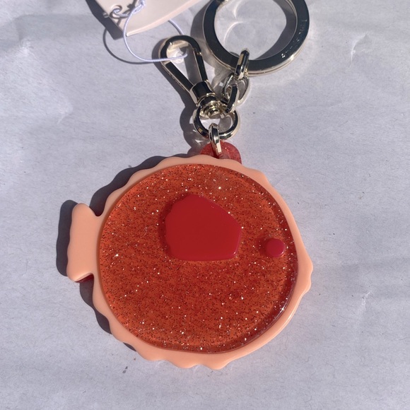 NWT Kate Spade Puffy Fish Key Fob - Picture 4 of 10